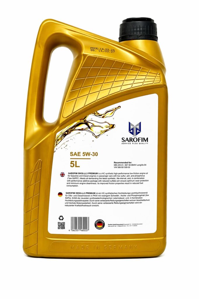 SAROFIM SAE 10W-40 Extreme Protect XT 4L.
